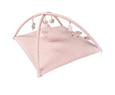 Roba - Coperta per gattonareroba style, con archetto rimovibile e 5 giocattoliLily, utilizzabile come fasciatoio, 85 x 75 cm, colore: Rosa