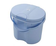 Rotho Babydesign 20002 0289 Secchio per Pannolini Usati - Top Windelmeier , 334 x 270 x 295 mm, Blu (Sky Blue)