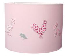 TAFTAN, Lampada a sospensione, Rosa (rosa)