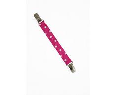 Poplico - Portatovagliolo con clip, colore: fragola