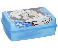 Home Disney Mickey Porta Pranzo, Azzurro, 17 x 13 cm 6.5 h