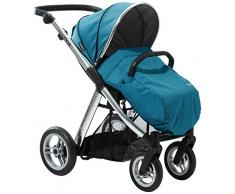Vital Innovations, OMM OysterMax, Passeggino con accessori (cappottina, paravento, seduta e poggiatesta), Blu (petrol)