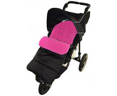 Coprigambe/Cosy Toes compatibile con passeggino Jane slalom rosa