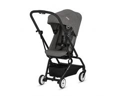 Cybex Gold Passeggino Eezy S Twist, Seduta Rotabile a 360°, Compatto, Leggero, dalla Nascita fino a 17 kg, Collezione 2019, Manhattan Grey