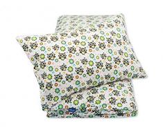 Pepi Leti 685843715818 - Biancheria da letto per bambini, motivo gufi, multicolore