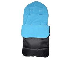 Coprigambe/Cosy Toes compatibile con Joolz Day passeggino blu oceano