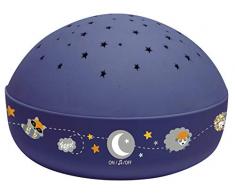 Tigex 80890543 Luce Notturna con Proiezione Stelle e Carillon