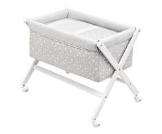 Cambrass 35086 Une Culla a X, Legno, Gray