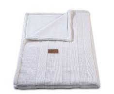 Babys Only, Coperta di maglia per bambini, Bianco (Weiss)