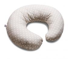 Italbaby 050.4605-03 cuscino per allattamento pois tortora