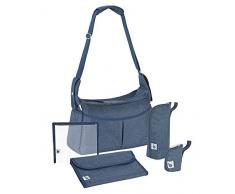 Babymoov A043590 Urban Bag Borsa Fasciatoio, Blu(Chiné)