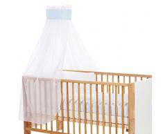 Babybay 400725 Pique Kind letto a baldacchino con Band, Marrone