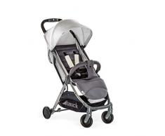 Hauck Swift Plus Passeggino Leggero in Alluminio 6.7 kg da 0 Mesi a 18 kg con Posizione Nanna, Pieghevole Compatto con Tracolla, Grande Cesto, Lunar (Grigio Argento)