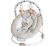 Bebe Style Sdraietta Culla oscillante per Bebè Modello Superior ComfiPlus con musica e vibrazioni per bambini (fino a 8 mesi/9 kg)