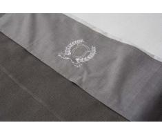 Jollein 008-511-64840 - Lenzuola per lettino, 75 x 100 cm, colore: Grigio