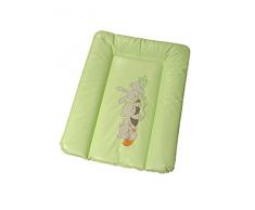 Kuli-Muli 3273 - Materassino per fasciatoio Soft 70/50 PAnimaux, colore: Verde