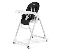 Peg Perego Seggiolone Prima Pappa Follow Me, Altezza 125 cm, Licorice