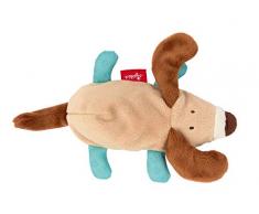 Sigikid 42243 - Peluche a forma di cagnolino Red Stars, colore: Beige