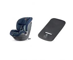 Inglesina Caboto Seggiolino Auto, Gruppo 1.2.3, dai 9-36 kg, Isofix, Navy + Dispositivo Anti-Abbandono