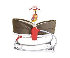 Tiny Love Rocker Napper Sdraietta Neonati con Vibrazione e Giostrina Musicale, Colore Brown/Beige