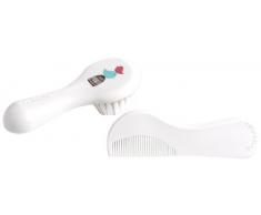 Suavinex Set Spazzola e Pettine Colore Bianco