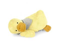 Sterntaler Peluche per la nanna Edda La Paperella con dispositivo con battito cardiaco, Età: Per neonati, 28 cm, Giallo