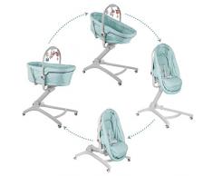 Chicco Baby Hug 4 in 1 Aquarelle, Sdraietta Rialzata, Azzurro