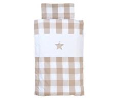 Jollein, Lenzuola e Federa, 100 X 140 Cm, Beige (Sand)