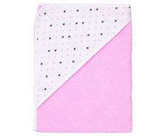 Luma Asciugamano da bagno con cappuccio Pretty Pink