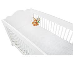 Pinolino 540022-2D - Lenzuolo con angoli per culla, in jersey, confezione da 2 pezzi, motivo: stelle