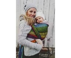 Little Frog 7327 - Fasciatoio da viaggio, misura 5, motivo prismatico con dalie blu, 250 g