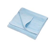 Copertina da lettino in pile Hippychick - Azzurro - 100 x 150 cm