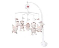 multicolore per neonati e bambini da 0 a 5 mesi Giostrina da viaggio con carillon LOOPY /& Lotta//carillon da portare con s/é Fehn 059212 Applicazione flessibile al lettino da viaggio e al lettino