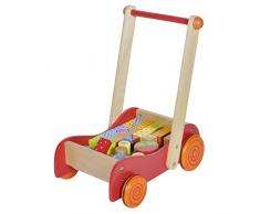 Knorrtoys, Girello Freddy, Rosso (Rot), 28 x 40 x 47 cm