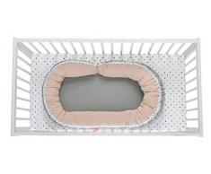 BabyNettino 2 in 1 + Junior Sleepy-C â lettino multifunzione per neonati, colore: albicocca