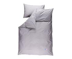 ROBERT osswald 1.1.1.1.3.1.1 di K05 – 07 Classic – biancheria da letto da Svizzera – 160 X 210 cm & 50 x70 cm, Grigio