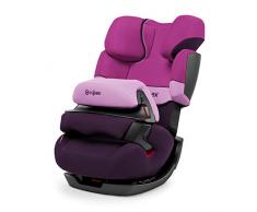 Cybex Silver Pallas-Fix Seggiolino Auto 2 in 1 per Bambini, Gruppo 1/2/3/9-36 kg, dai 9 Mesi ca. ai 12 Anni ca., senza ISOFIX, Porpora (Purple Rain)