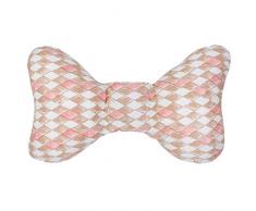 Naforye Cuscino Supporto Cervicale Bambini e Adulti da Viaggio per Auto e Passeggino - Diamond Lattice - 170 g