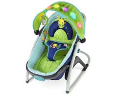 Bright Starts/Kids II 60487 Sdraietta Convertibile in Culla per Dormire, Multicolore