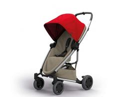 Quinny Zapp Flex Plus, Passeggino Leggero e Compatto, reversibile fronte strada e fronte mamma, reclinabile, 4 ruote grandi, colore Red on Sand