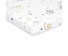 Fun with mum BED-SHE-M-LOV-MOO - Lenzuolo con angoli MLove to the Moon