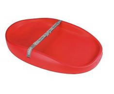 Bumbo BMB603 Changing Pad Fasciatoio Portatile con Cinture di Sicurezza, Rosso