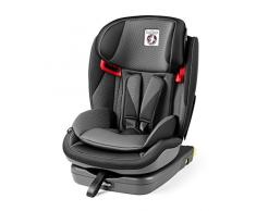 Peg Perego Seggiolino da Viaggio 1-2-3 Via, Gruppo 1/2/3 (9-36kg), Crystal Black