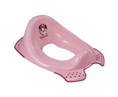 Seggiolino Riduttore per WC keeeper Minnie, Da 18 Mesi a 4 Anni circa, Funzione Antiscivolo, Ewa, Rosa