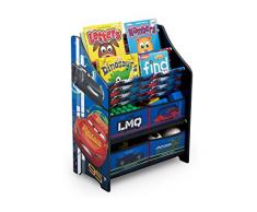 Delta Children Organizzatore per Libri e Giocattoli Disney Cars