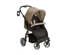 Hauck 4007923148051 Lift Up 4 – Auto sportive, Baby passeggino reclinabile, regolabile in altezza e bevande titolare con una mano Piccolo ingombro, Beige