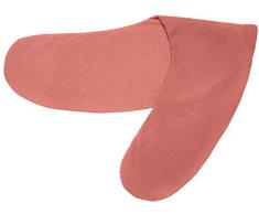 Ideenreich 2465 IDEENREICH - Federa per cuscino per allattamento, 190 cm, colore: Salmone