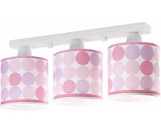 Dalber Colorati Lampada da soffitto 60 W, Multicolore, 200 x 500 x 145