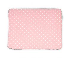 Fun with mum JUN-PIL-L-PIN-DOT - Cuscino per bambini, a pois, colore: Rosa