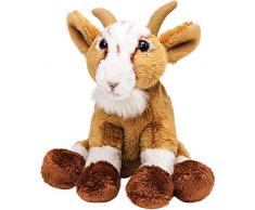 Suki Gifts 22083 Farmyard Friends - Peluche a forma di capra Gregory, multicolore